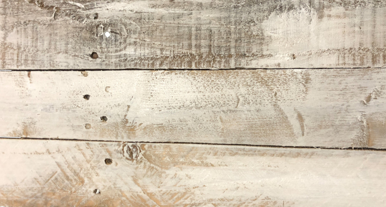 Whitewash Reclaimed Pallet Boards - 30 Square Meter Pack