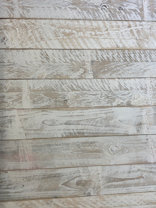 Distressed Plain White Pallet Boards - 1 Square Meter Pack - All 120cm Lengths