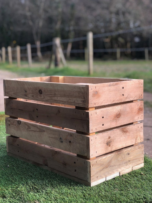 Handcrafted Pallet Board Crate - 4 Tier - 40cm x 30cm