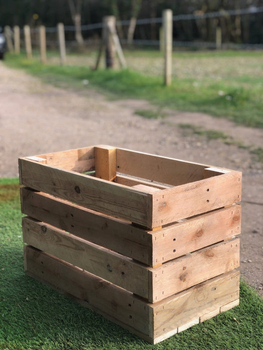 Handcrafted Pallet Board Crate - 4 Tier - 50cm x 30cm