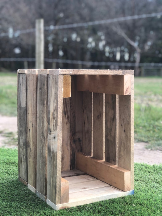 Handcrafted Pallet Board Crate - 4 Tier - 60cm x 30cm