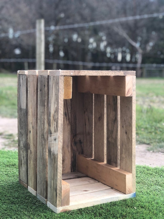 Handcrafted Pallet Board Crate - 4 Tier - 40cm x 30cm