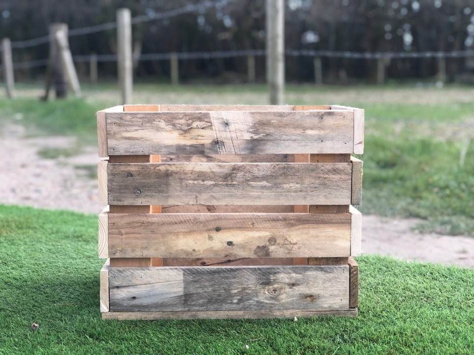 Handcrafted Pallet Board Crate - 4 Tier - 60cm x 30cm